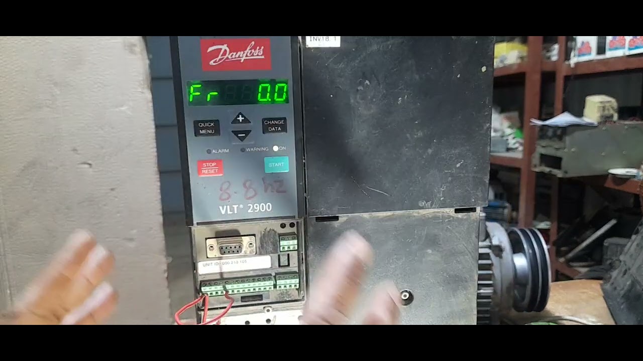 VLT 2900 | Danfuss VLT 2900 | Setting Inverter 2900 I Electricin working
