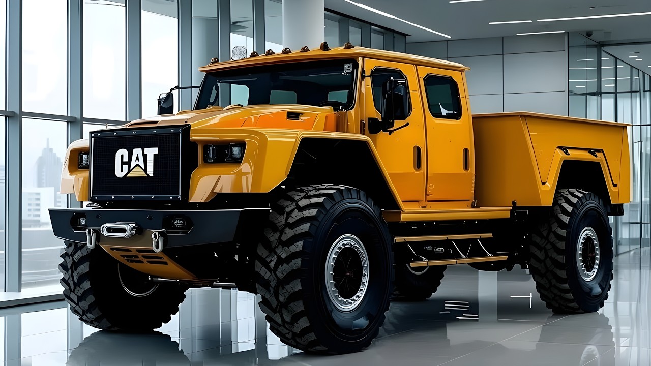 ¡2027 Caterpillar Pickup REVELADA! ¡NO CREERÁS Lo Que Puede Hacer! Lanzamiento Oficial 💯