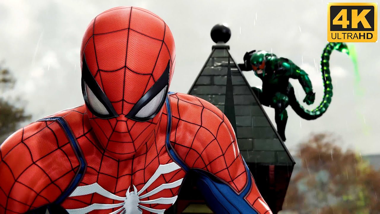 Spider Man vs Scorpion - Streets of Poison 4K 60FPS