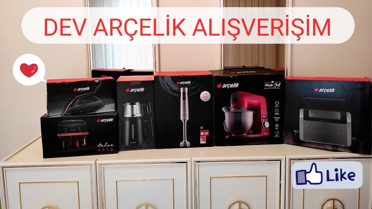 ARÇELİK KÜÇÜK EV ALETLERİM / EVİMİ YERLEŞTİRİYORUM