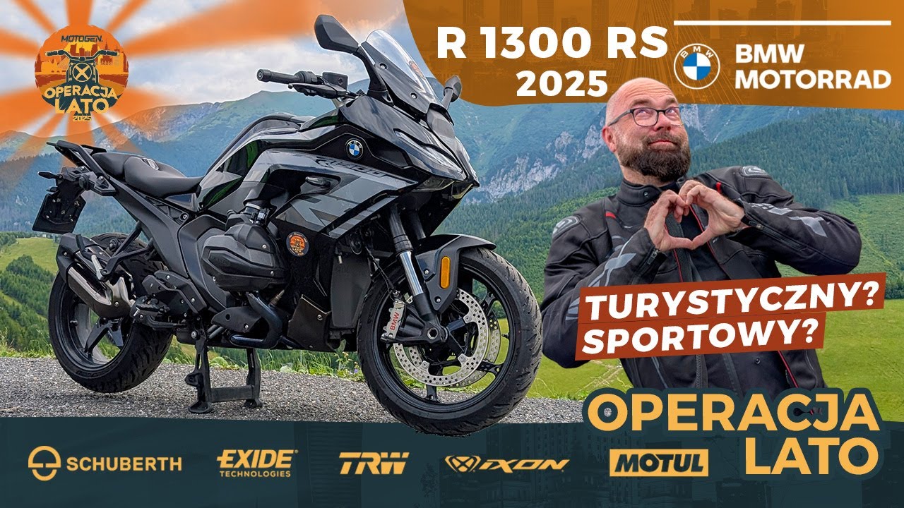 BMW R 1300 RS 2025: sportowo-turystyczny... dzikus? [szybka opinia, wrażenia, OPERACJA LATO]