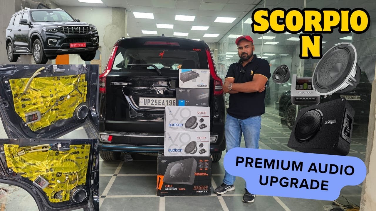 Mahindra XUV 7OO 🚘 Audio Upgrade ✨️ Audison VOCE 🔊 SR5.600 Amplifier | Active Subwoofer