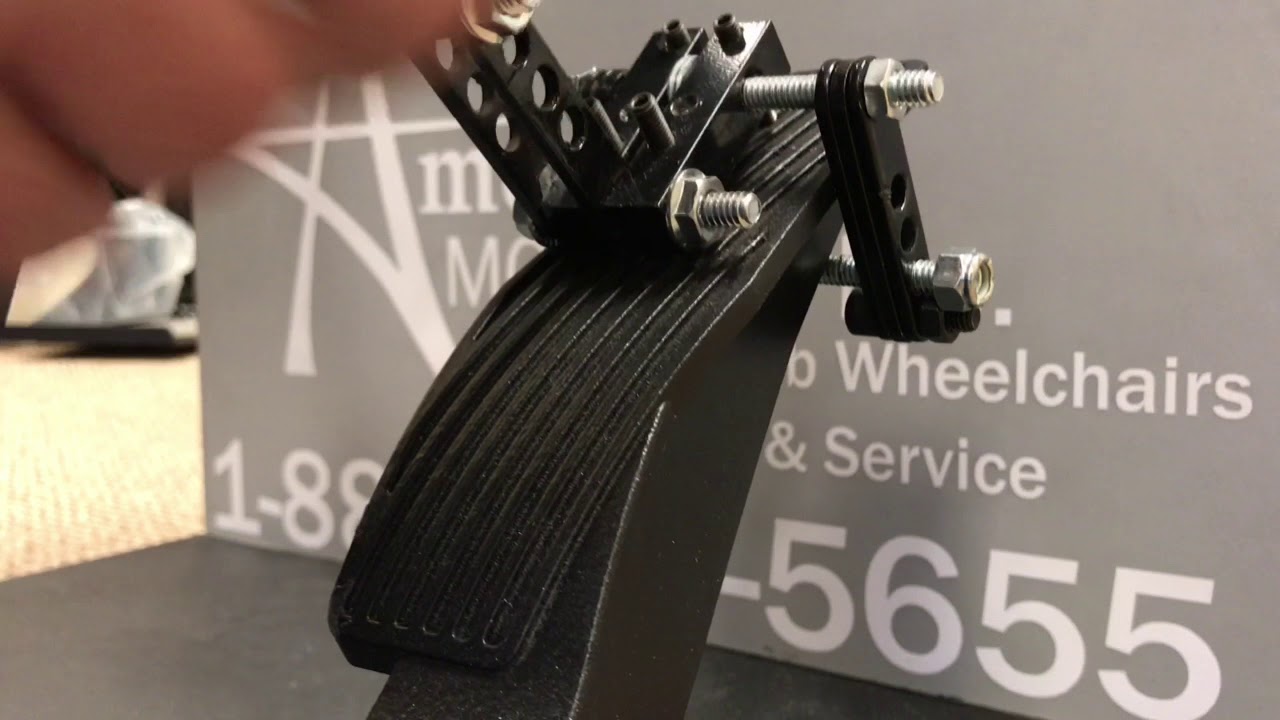 American Mobility Pedal Extender Installation