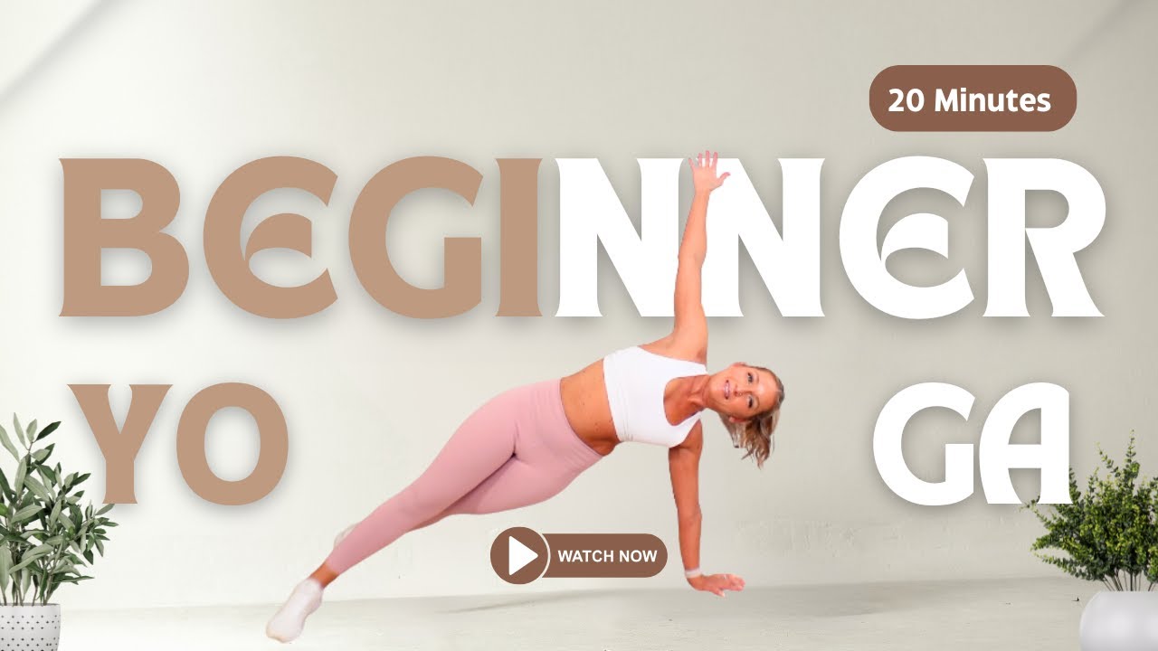 20 Minute Beginner Yoga Class | Learn Sun Salutations A & B Step by Step for Strength & Flexibility