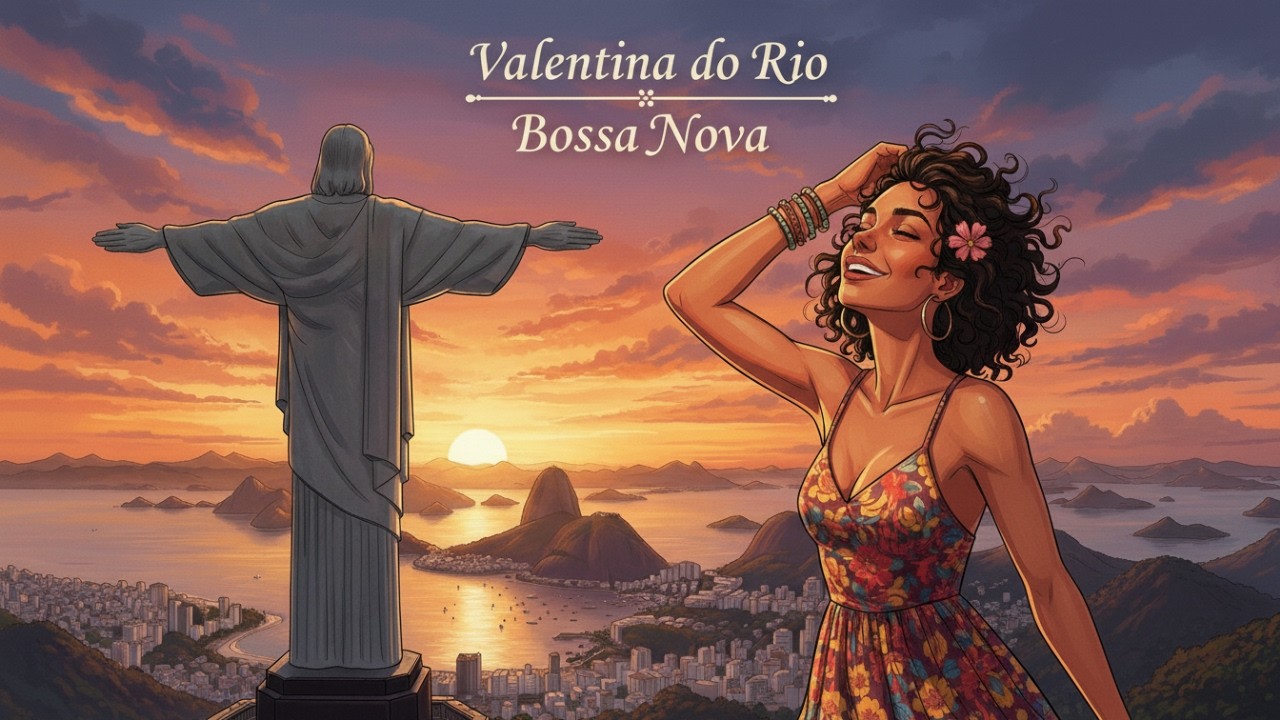 Relaxing Bossa Nova 🎶 Valentina do Rio | Café & Rio Vibes
