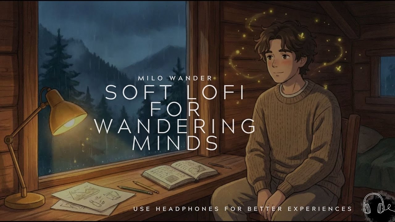 Soft Lofi for Wandering Minds – A Ghibli-Inspired Escape