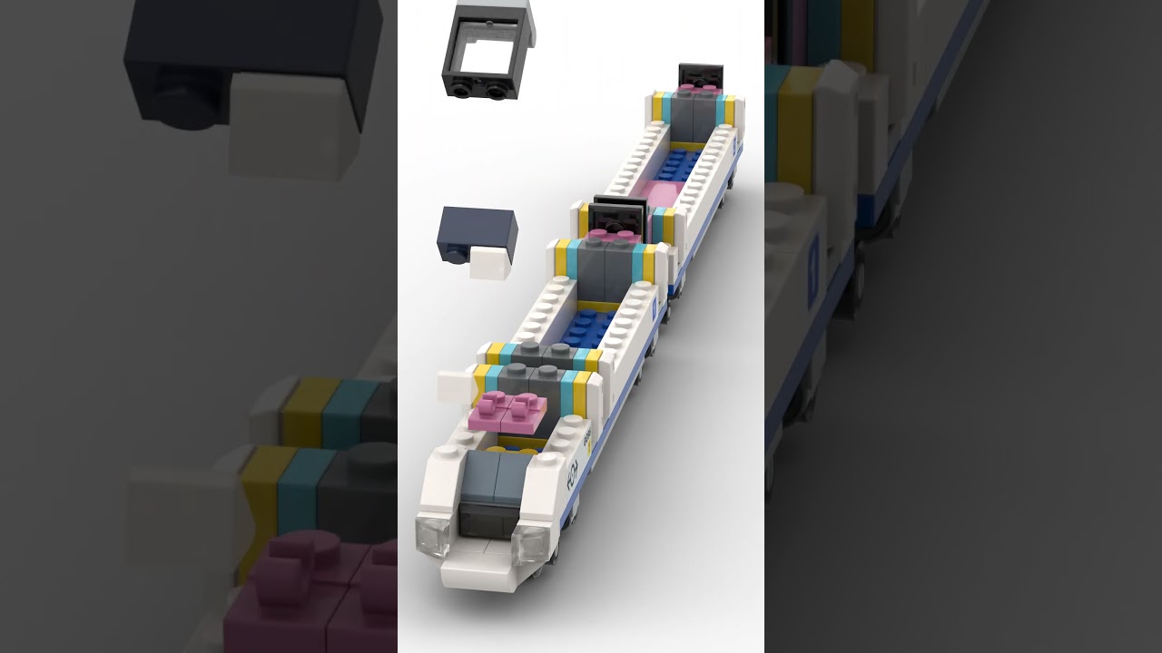 Lego 40518 High-Speed Train #shorts #lego #satisfying #like #funny #viral #trending #share #youtube