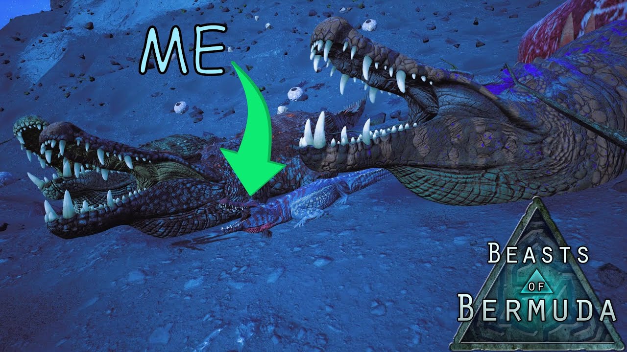 Beasts of Bermuda: Kaprosuchus Pack - From Hatchling to Hunter