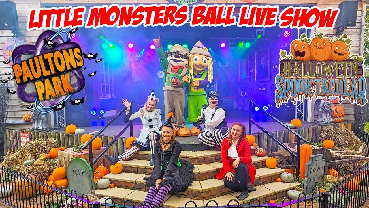 Little Monsters Ball Live Show at Paultons Park Halloween Spooktacular (Oct 2023) [4K]