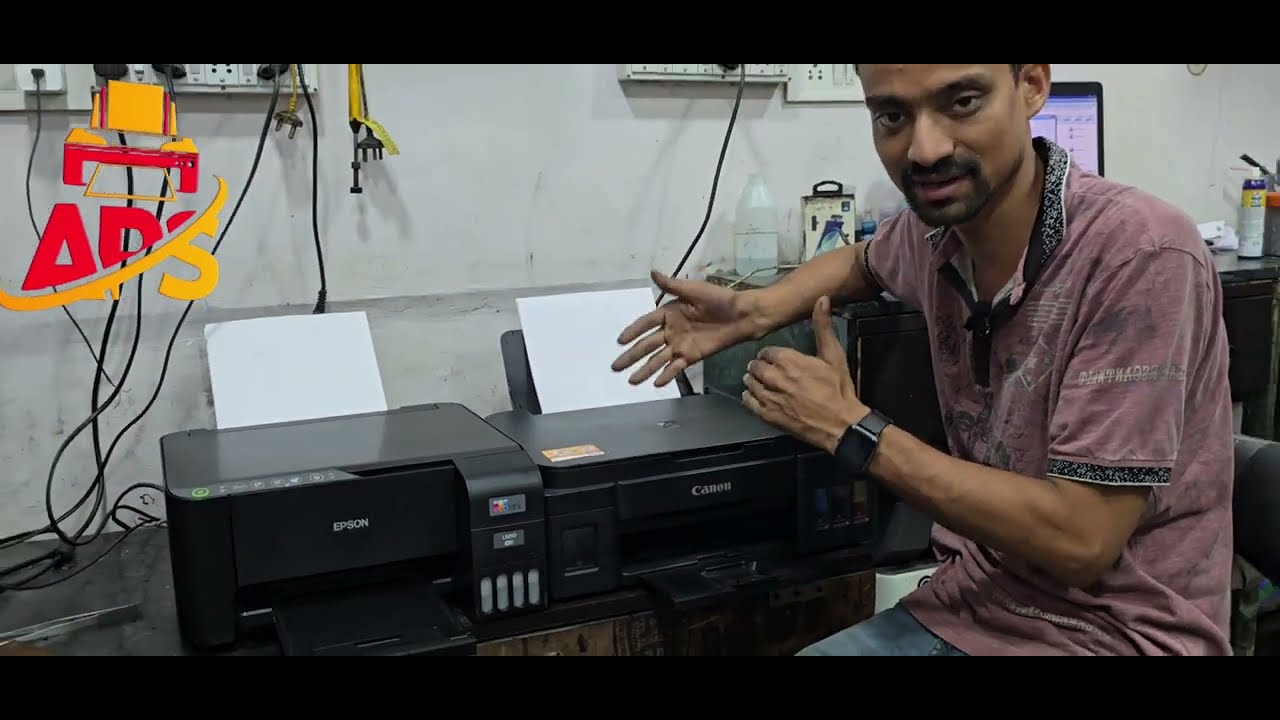 how to ✅️Compare Epson L3250 VS Canon G3010 |Series best printer All-in One Color printer Speed Test