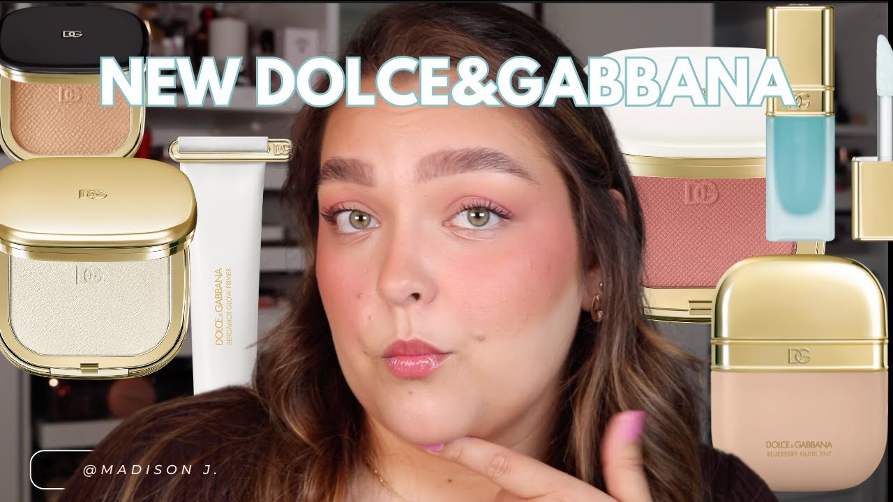 NEW 2024 Dolce & Gabbana Beauty Review and Demo Ft. Skin tint | bronzer | blush | primer | lip oil