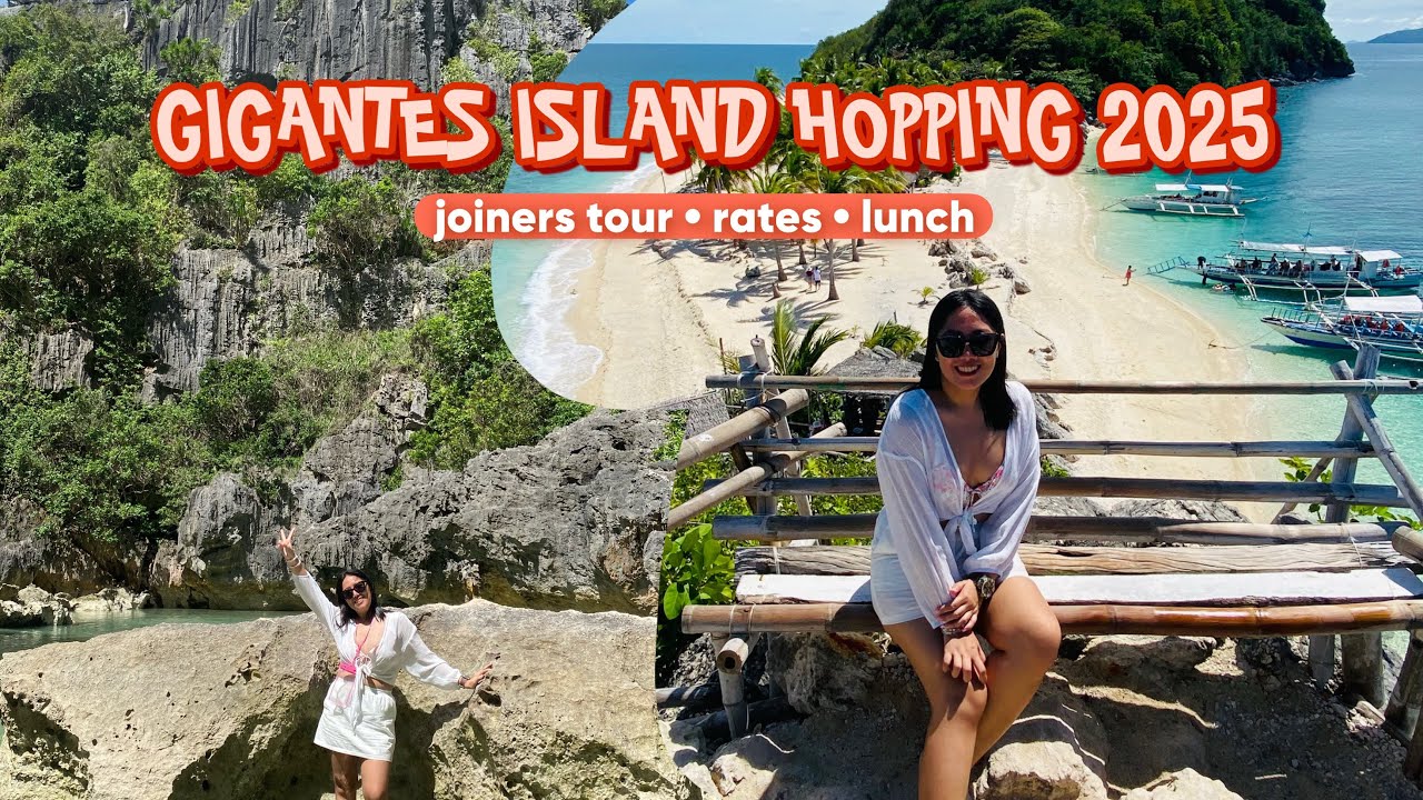 GIGANTES ISLAND TOUR 2025 • JOINERS TOUR • RATES • UNLIMITED SCALLOPS FOR LUNCH