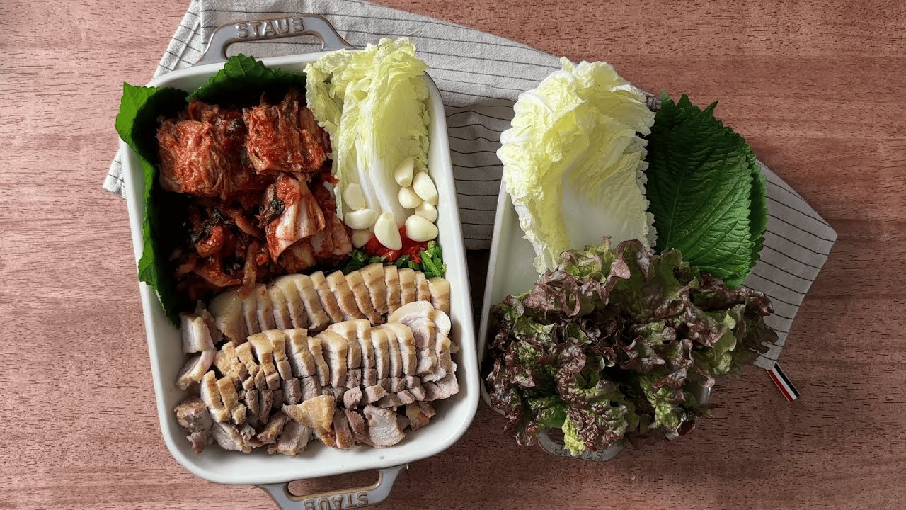 Waterless Bossam, 물 한 방울 안 넣은 무수분 보쌈, 이렇게 하면 실패 없습니다!!
