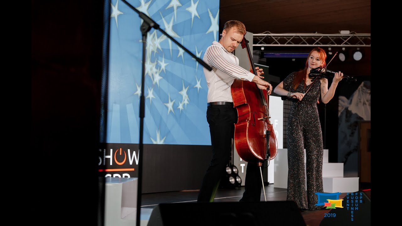 Symphony duo business event show