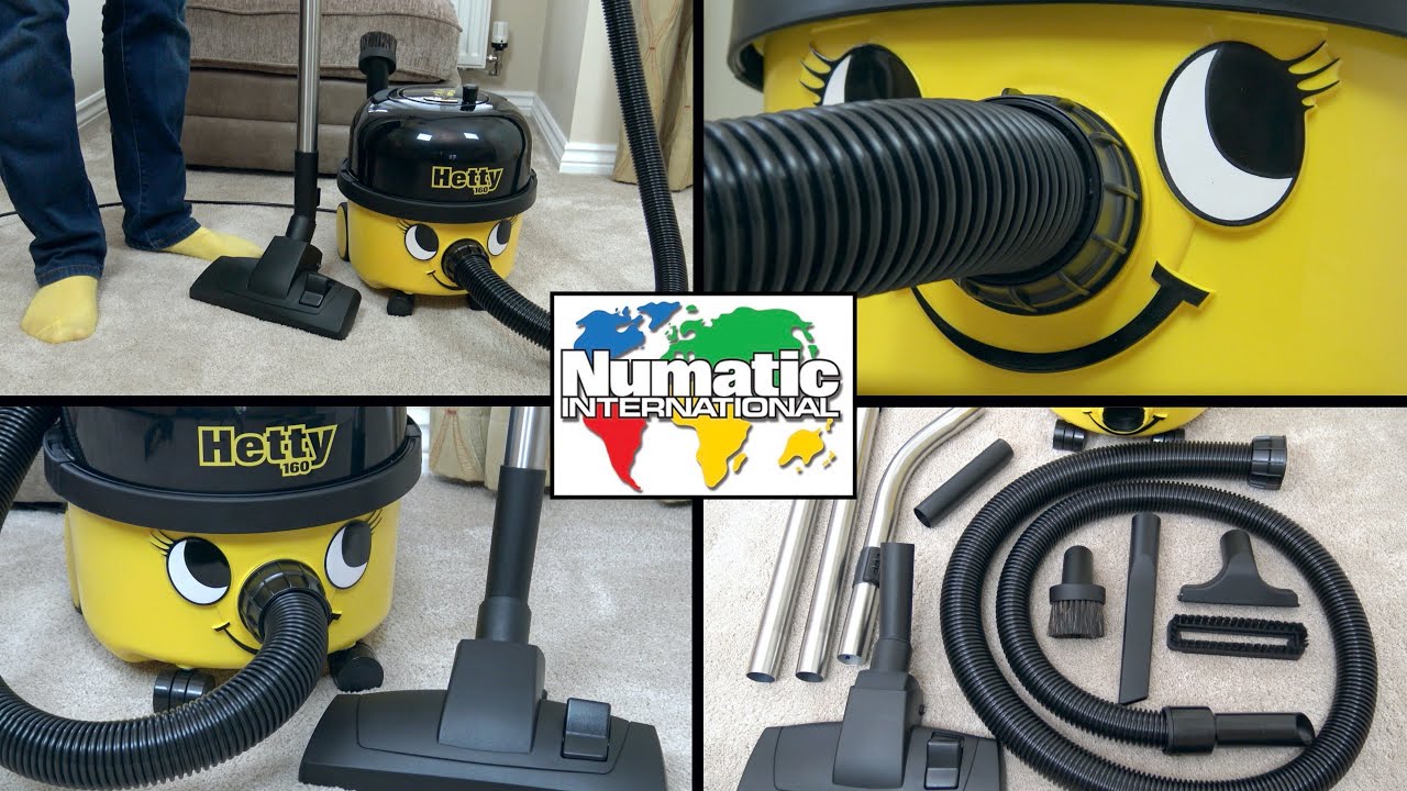 New Hetty HET160-11 Yellow Vacuum Cleaner From Numatic