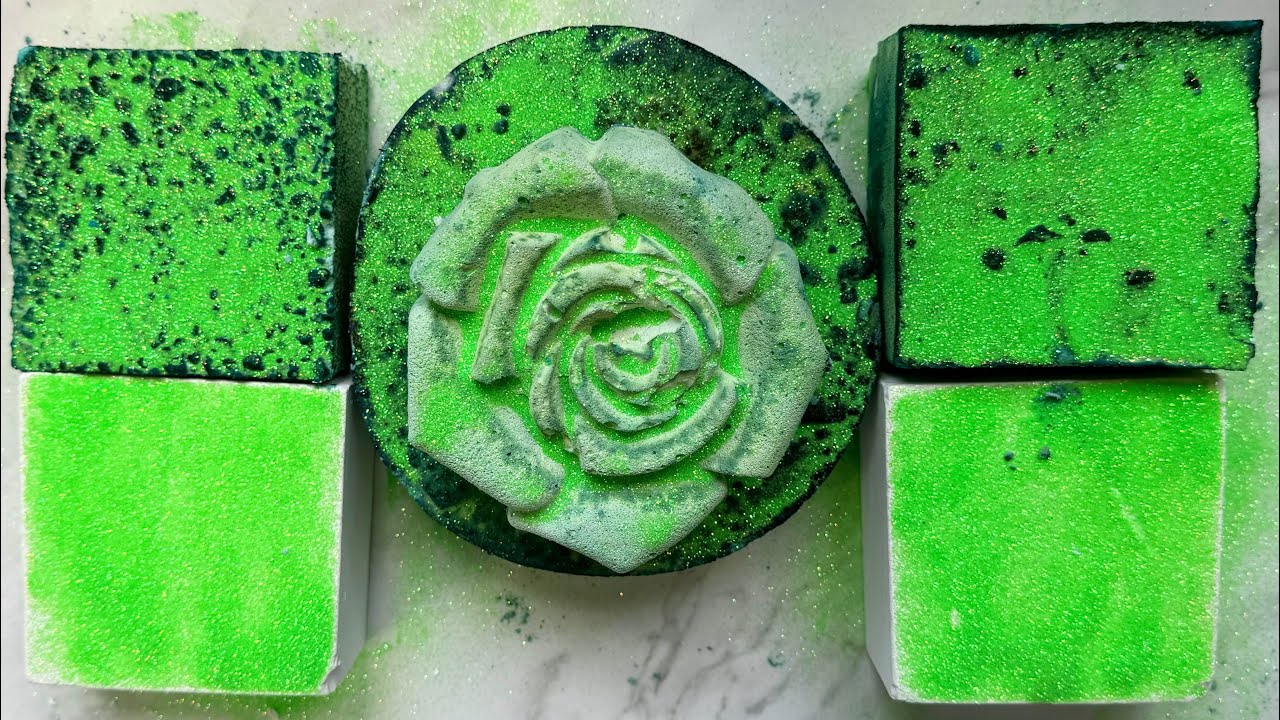 Fresh Gym Chalk Blocks & Green Reforms ASMR • Oddly Satisfying • Sleep Aid