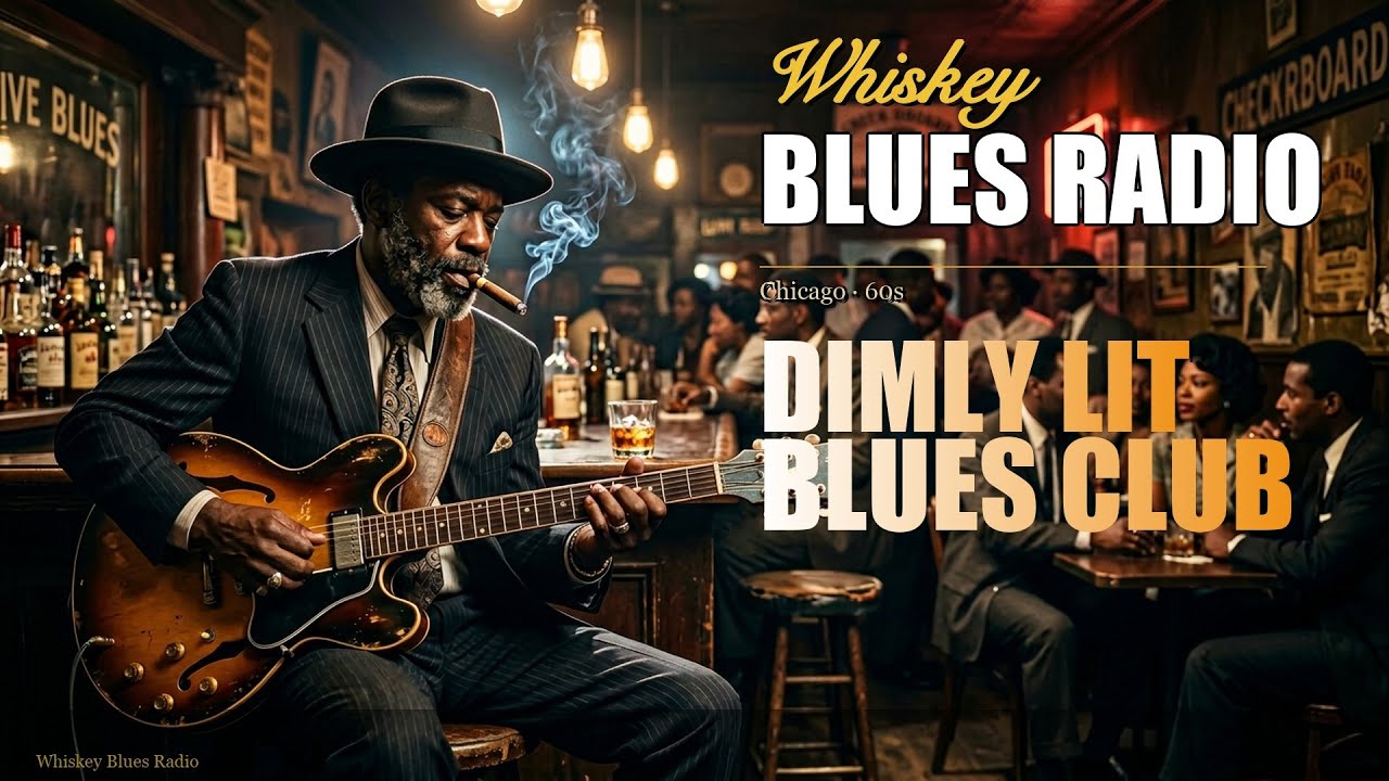 Weary Melancholic Delta Blues | Dimly Lit Blues Club