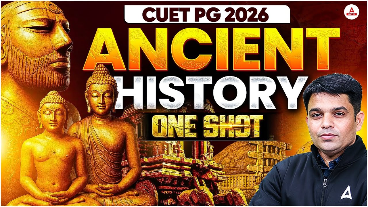 CUET PG History 2026 | Ancient History One Shot
