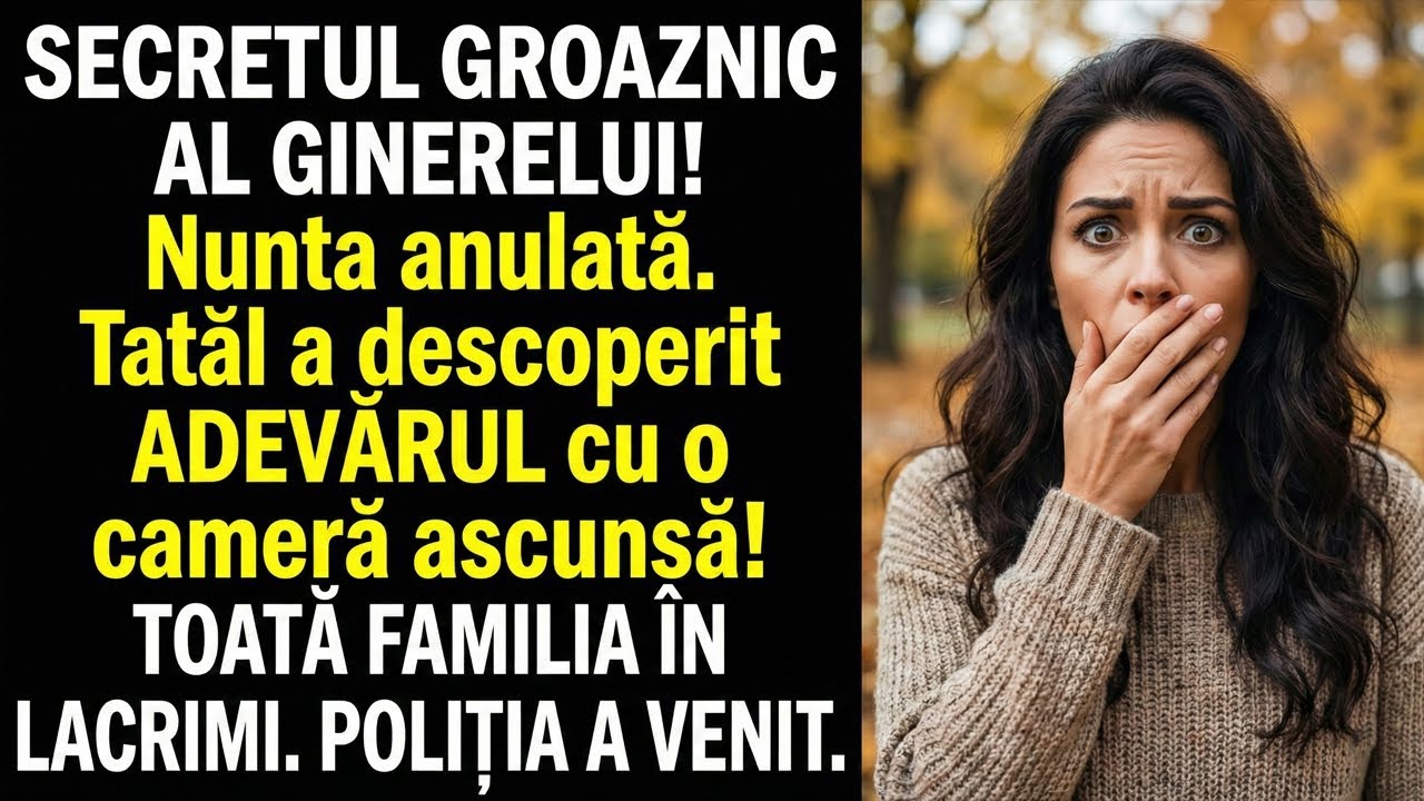 Tatăl a instalat o cameră în mașina mirelui. După trei zile, familia a chemat poliția. O poveste...