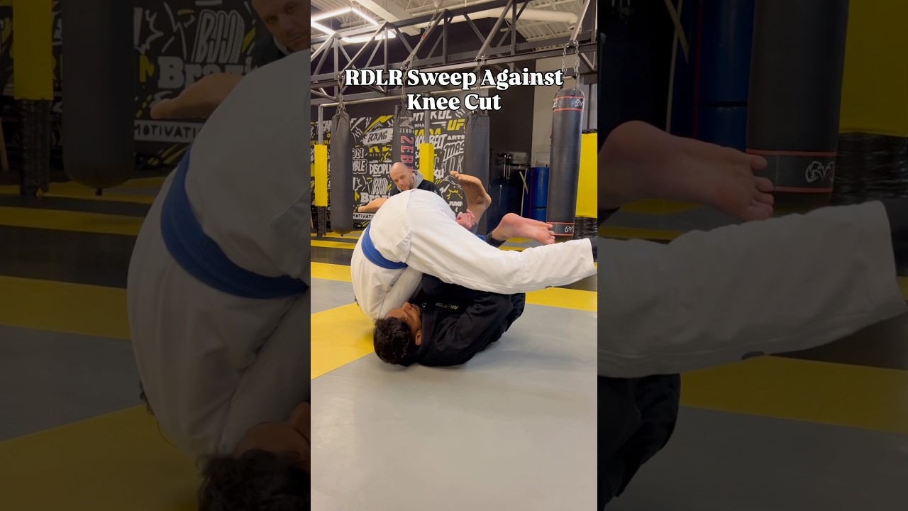 Обратный взмах Де Ла Ривы против пореза колена #bjj #rdlr #reversedelariva