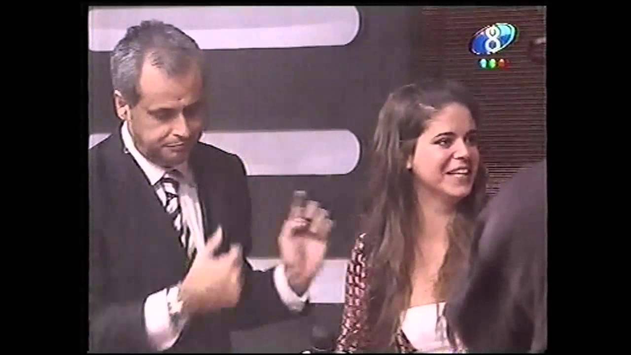 Gran Hermano 4 (2007). Marianela Mirra con Jorge Rial y final del programa.