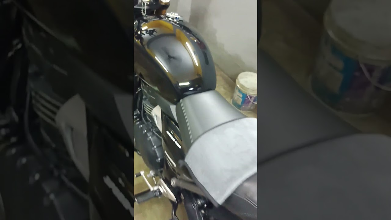 Triumph speed 400 new model 2025 l Full black custom paint l #triumph #speed400  #custompaintjobs