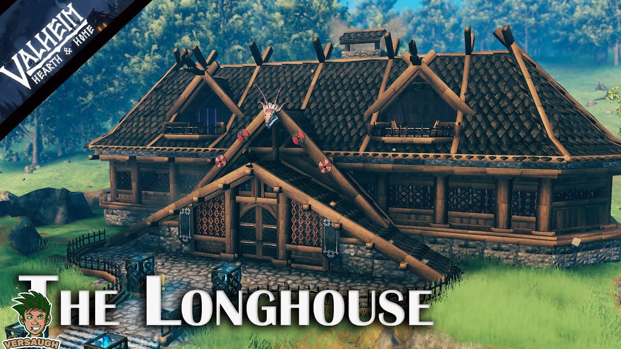 Valheim Viking longhouse (Very old Tutorial version)