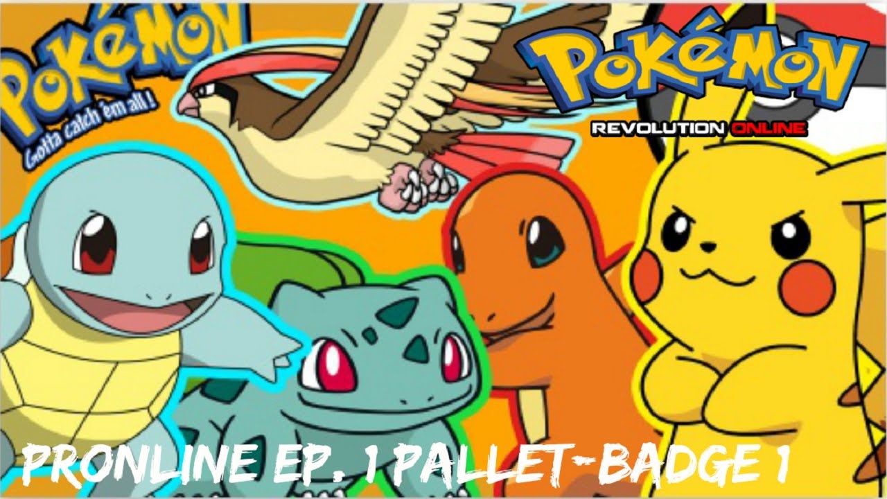 Pokemon Revolution Online - EP. 1 Pallet/Pewter City Badge #1