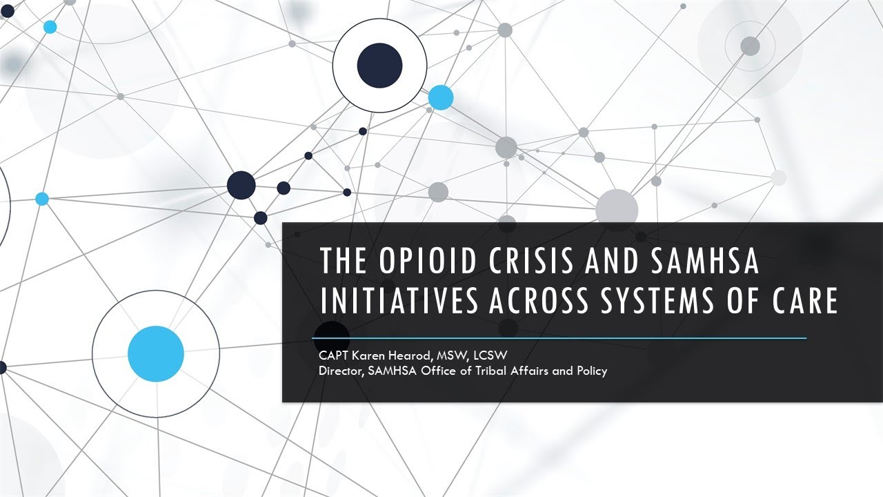 The Opioid Crisis and SAMHSA Initiatives Across Systems of Care