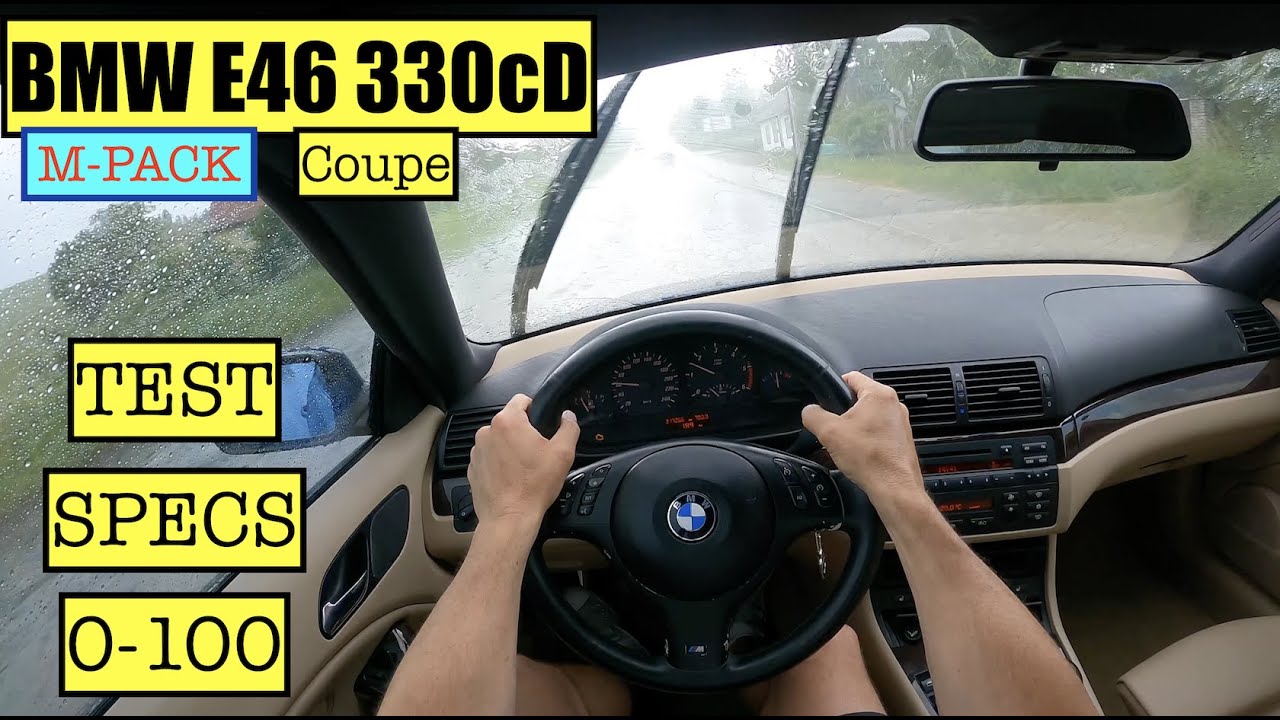 2004 BMW E46 330cd 3.0 204HP M-Pack | POV Test Drive | Presentation | Specs | 0-100