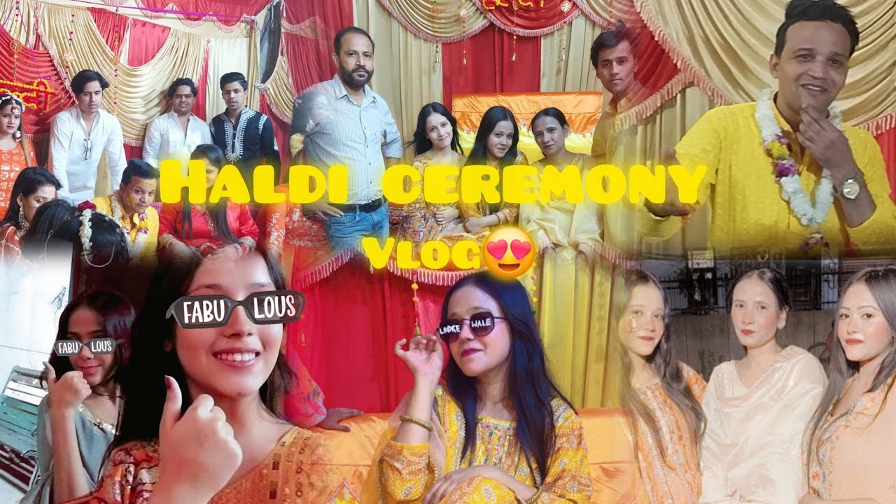 Haldi Ceremony 💛 | #dailyvlogs