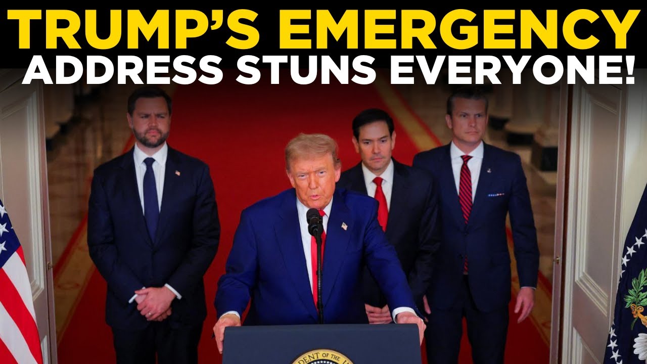 US NEWS LIVE: Trump Stuns Everyone With Urgent 24-Hour Announcement | Donald Trump Speech LIVE
