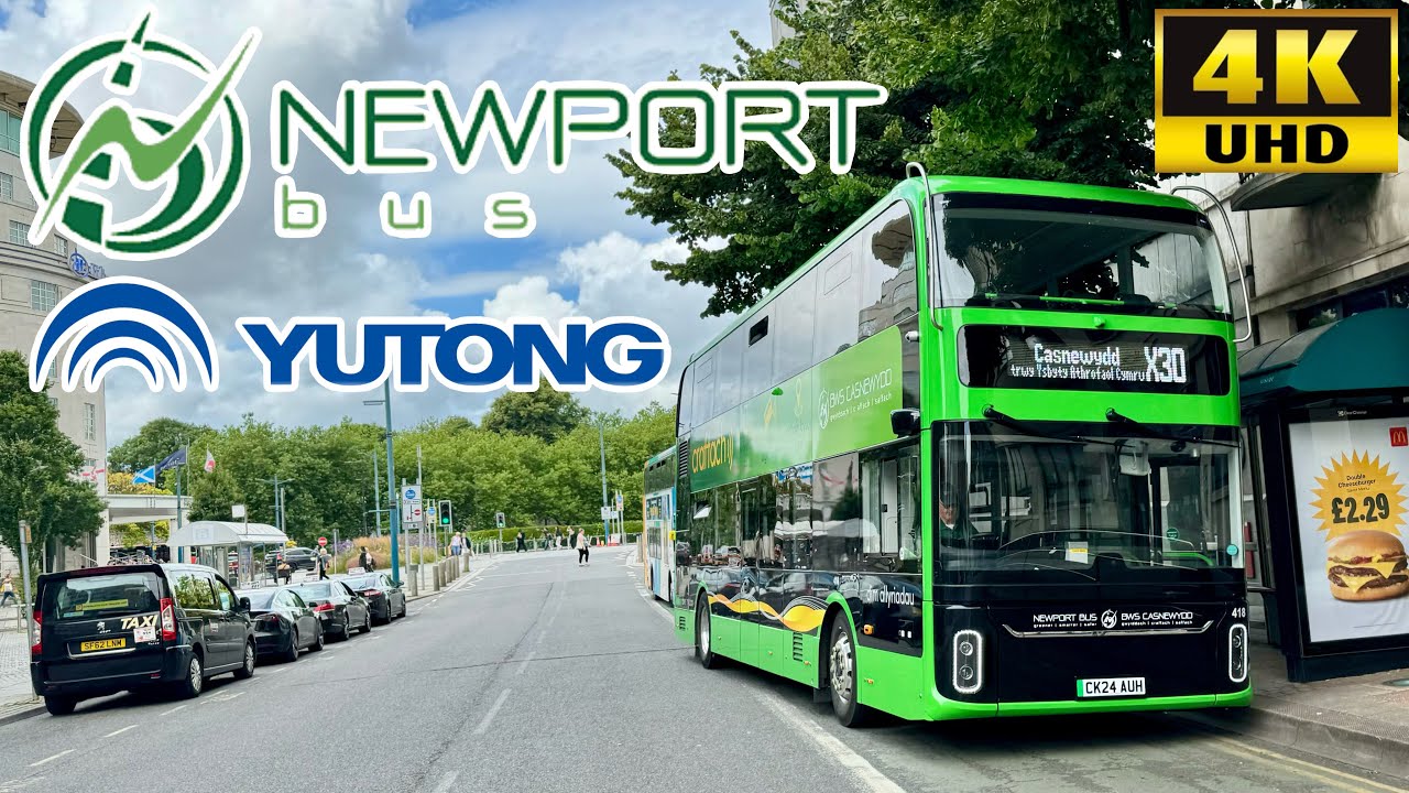 [Newport Bus: X74 Newport to Chepstow via Liswerry, Llanwern & Magor] Yutong U11DD Electric Decker