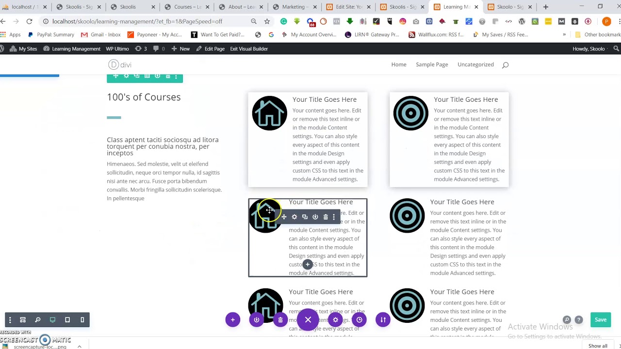 How to create a WordPress Multisite using Divi theme and WP Ultimo: Lesson 5c
