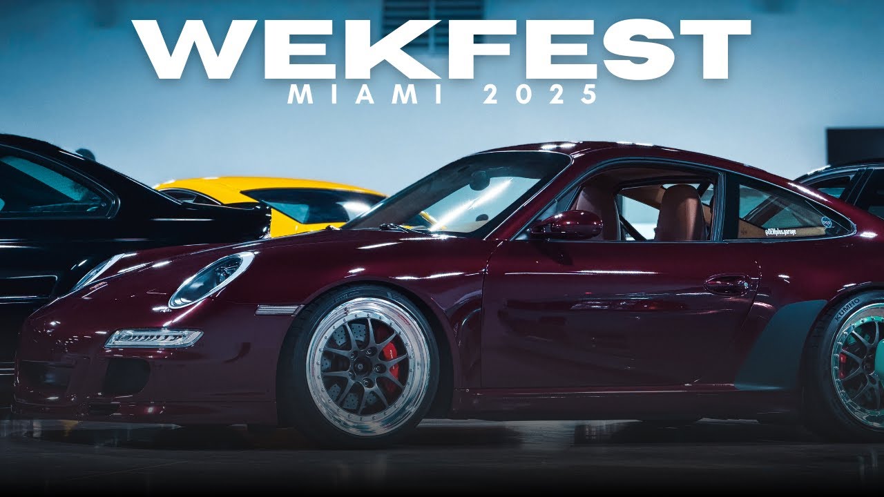 Wekfest Miami 2025 - Заезд и прогулка - с участием VOSSEN - RMC MIAMI