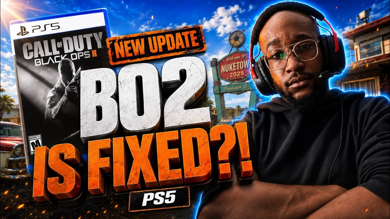 NEW BO2 UPDATE FIXED INPUT DELAY?! (PS5 Deadzone & Connection Fix)