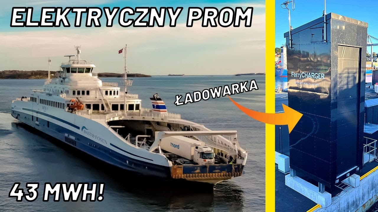 NAJWIĘKSZY ELEKTRYCZNY PROM i stacja wymiany baterii NIO w Norwegii ⚡️