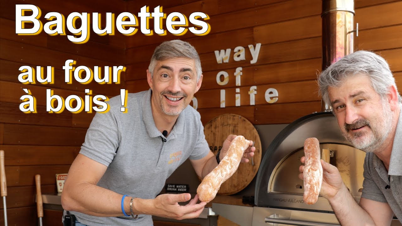 Comment faire des baguettes de pain au four à bois ?!?