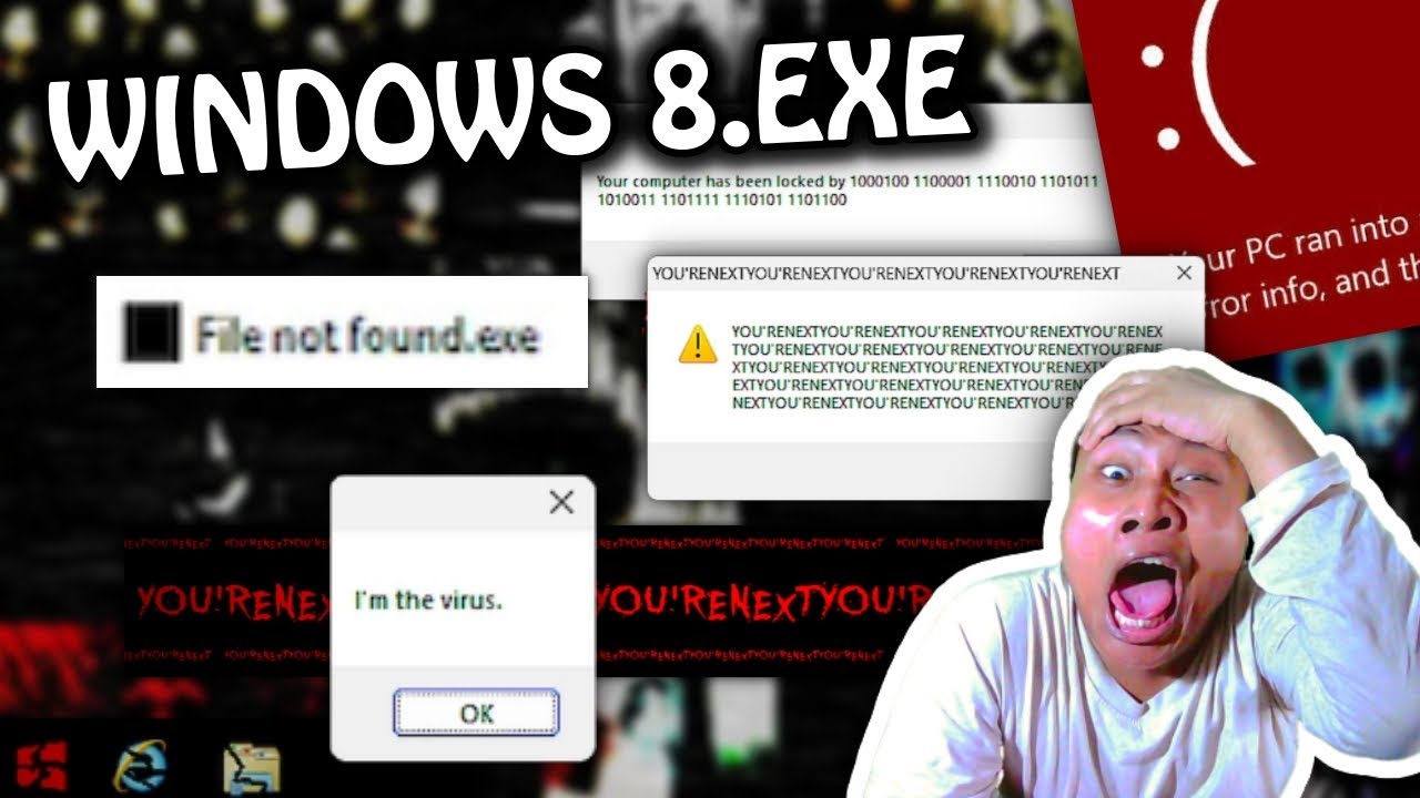 EMAK TOLONG EXE NYA NGERUSAK KOMPUTER - Windows 8.EXE