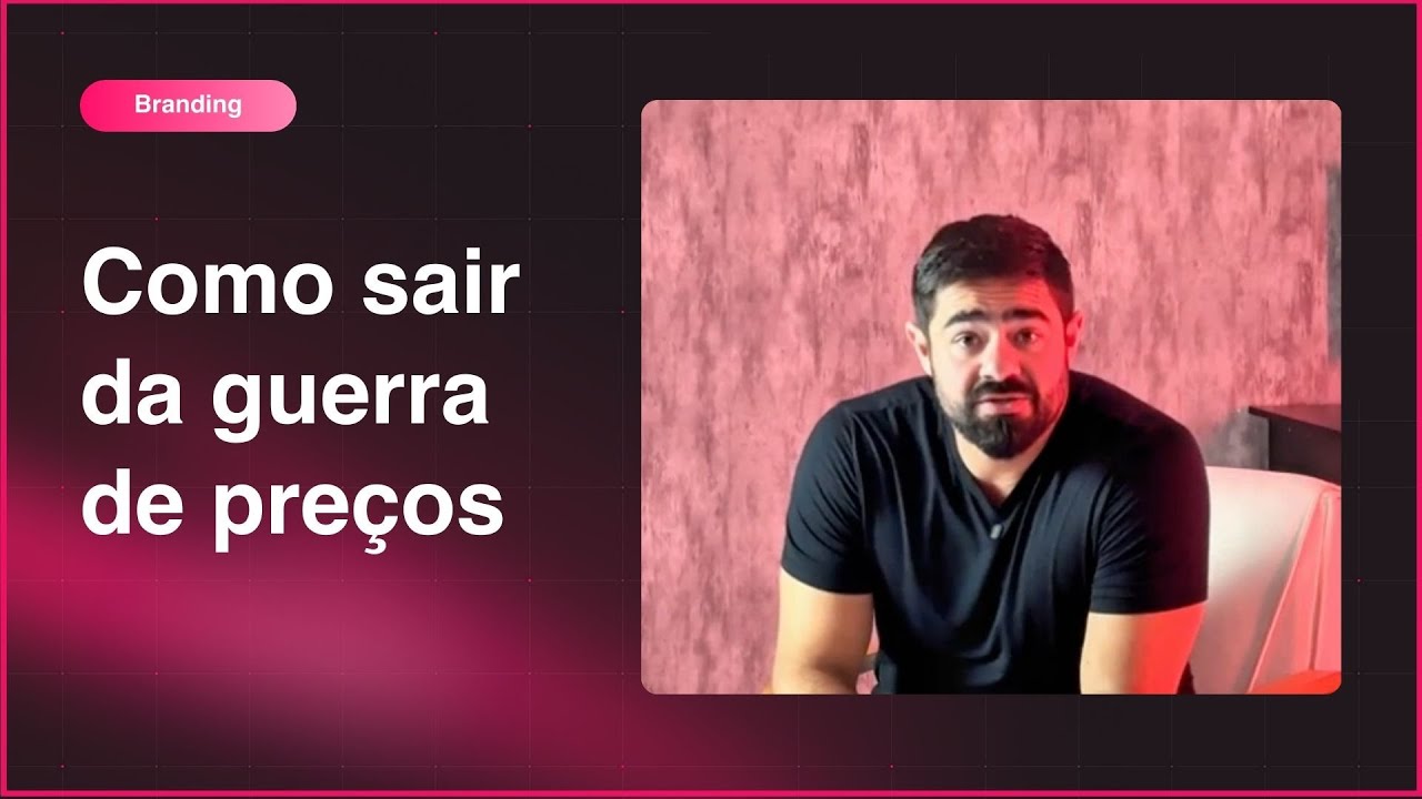 Como sair da guerra de preços