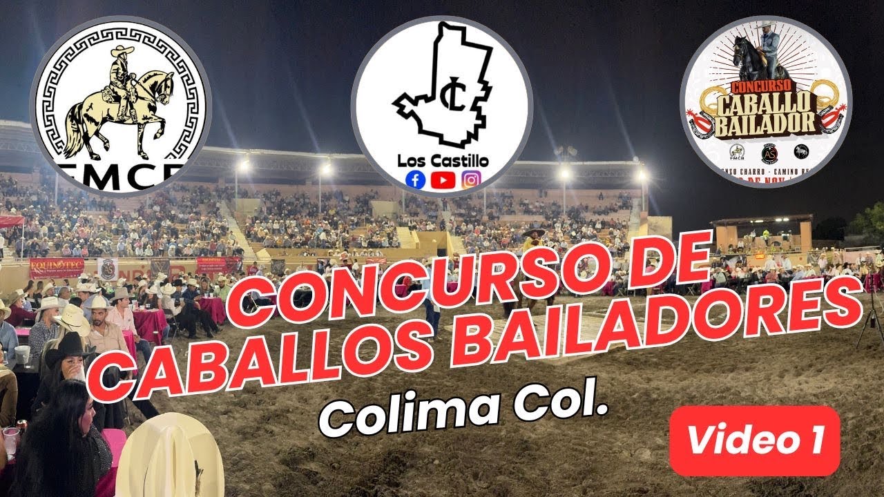 CONCURSO DE CABALLOS BAILADORES EN LA FERIA DE TODOS LOS SANTOS, COLIMA COL// PARTE 1