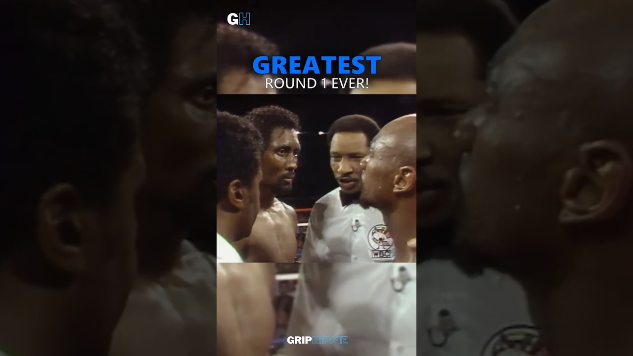 Marvin Hagler vs Tommy Hearns &ndash; The Greatest Round in Boxing History! 🥊🔥