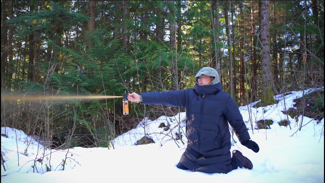 겨울 백패킹 | 베어스프레이 사용해보기 | 에어메트리스 고장으로 조기 귀가 | 어디 맛있는 드라이푸드 없나요?