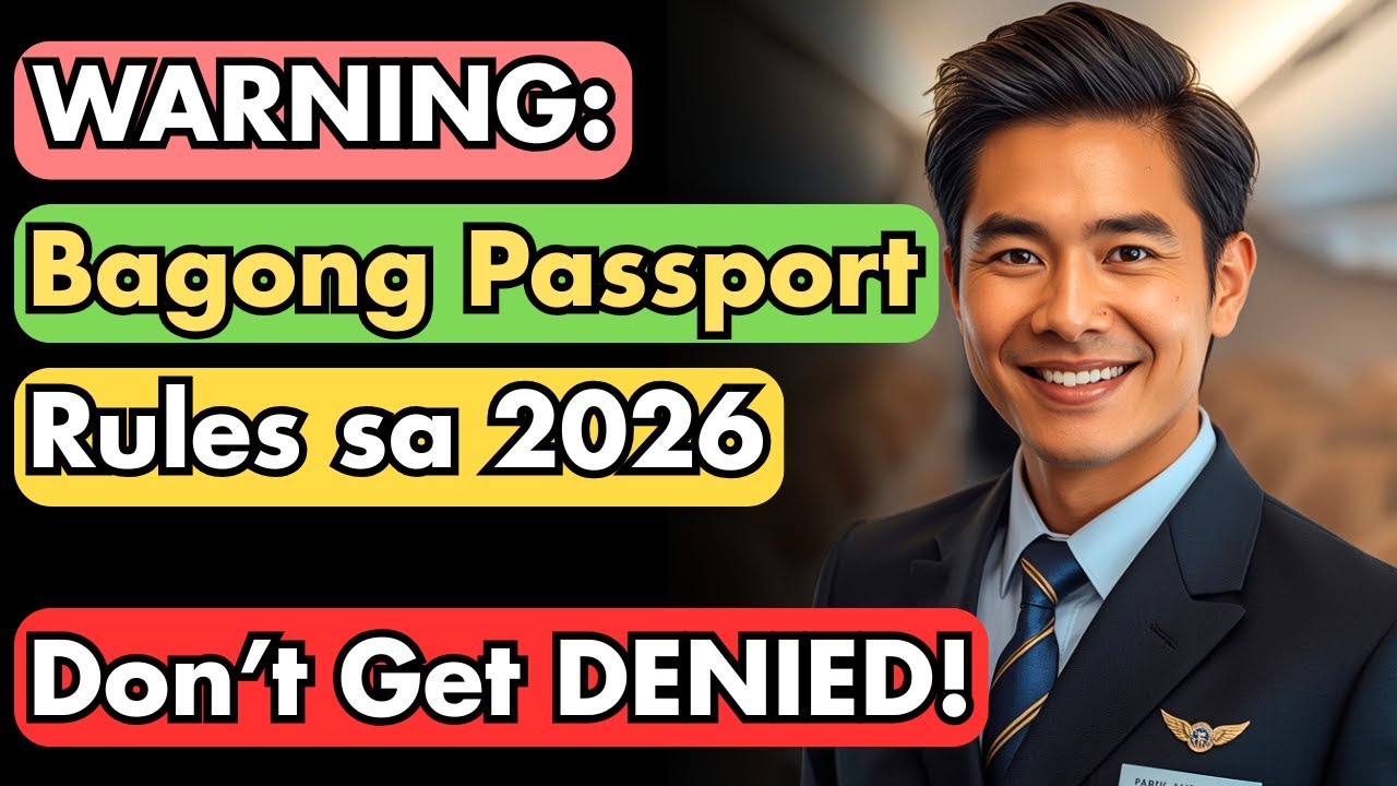 Bagong Passport Rules Simula Jan 1, 2026 (Wag Kang Ma-DENY sa Airport!)