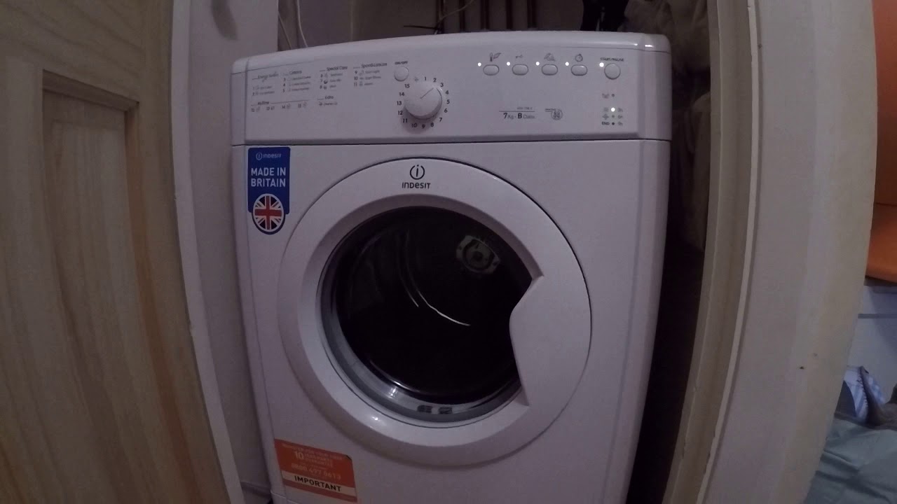 Indesit tumble dryer