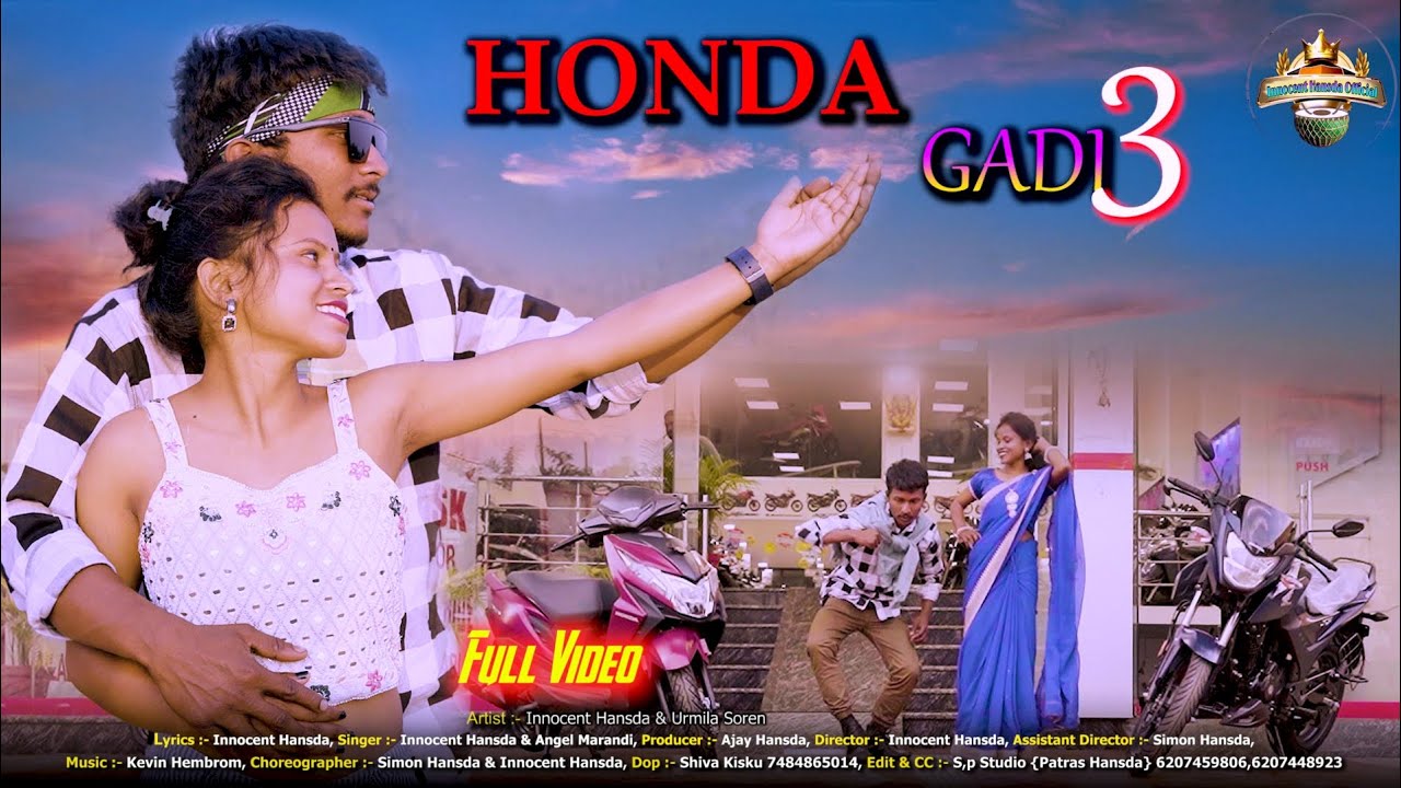 Honda Gadi 3//Full Video//New Santhali Video 2024 //Innocent hansda & Urmila Soren