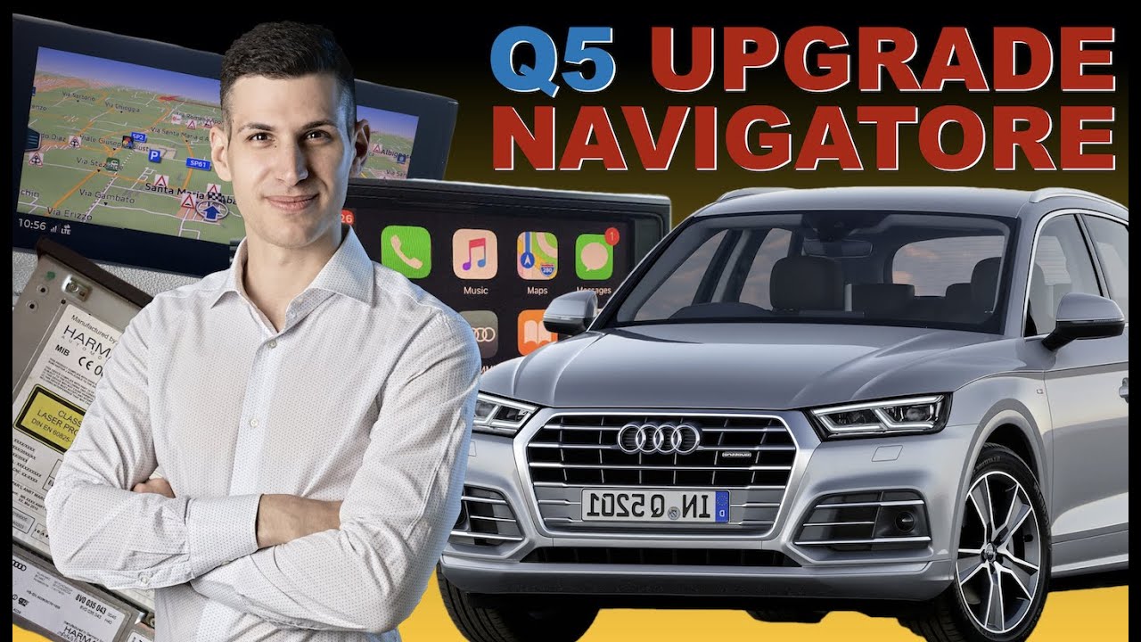 UPGRADE del sistema di NAVIGAZIONE su questo Audi Q5 ! Da MMI_BASE a MMI_PLUS