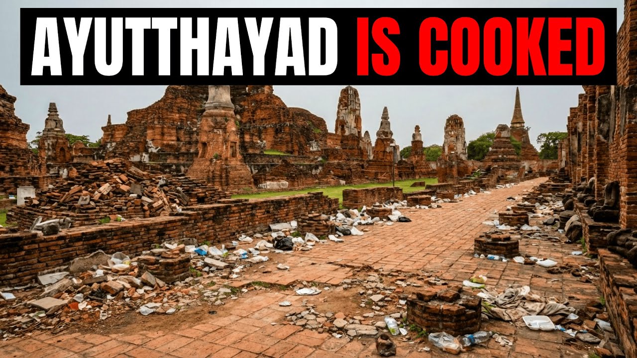 NOBODY Wants to Visit Ayutthaya Anymore (EMPTY Temples Everywhere)