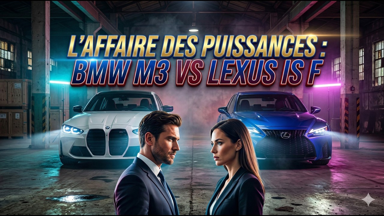 BMW M3 vs Lexus IS F : Passion ou Raison ? Le Duel des V8 !