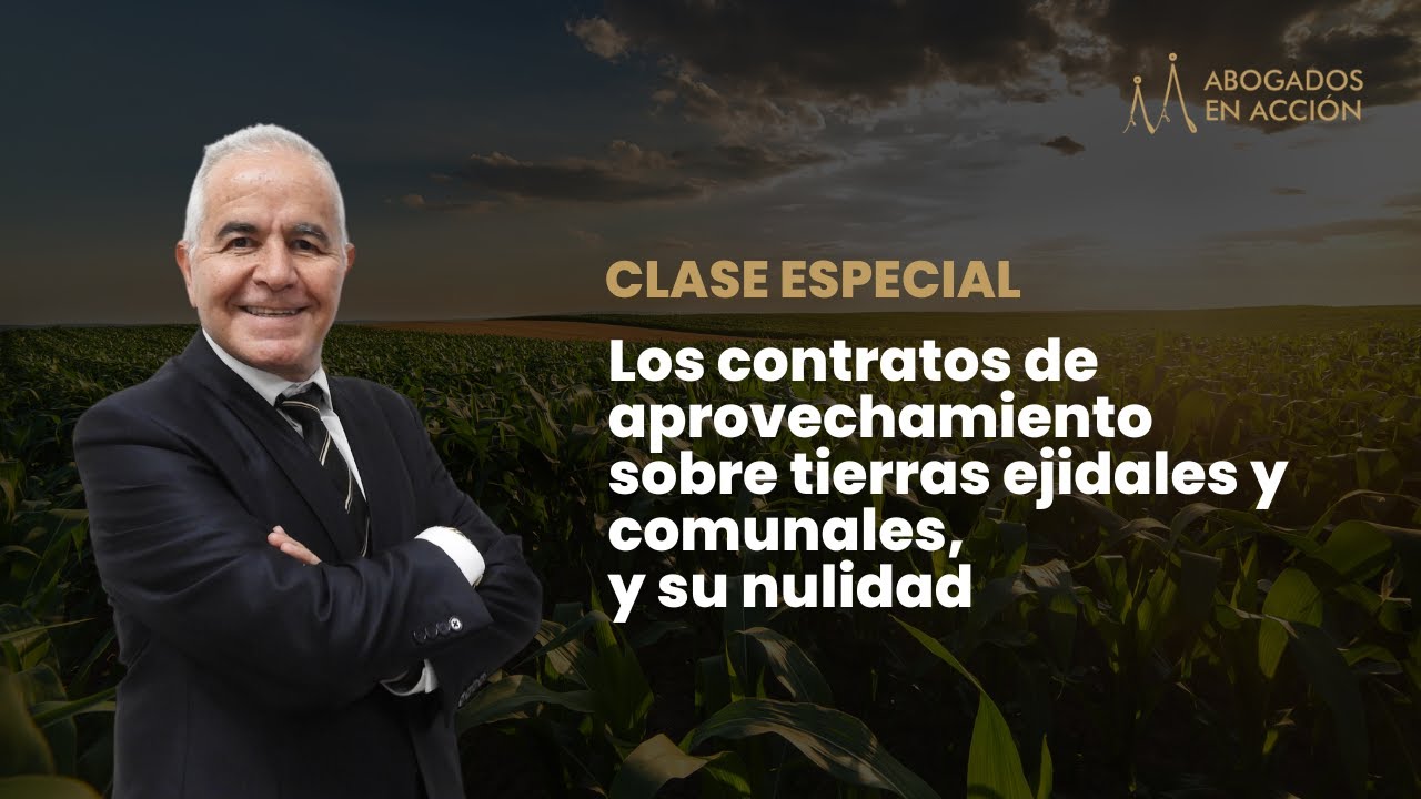 Los contratos de aprovechamiento sobre tierras ejidales y comunales, y su nulidad